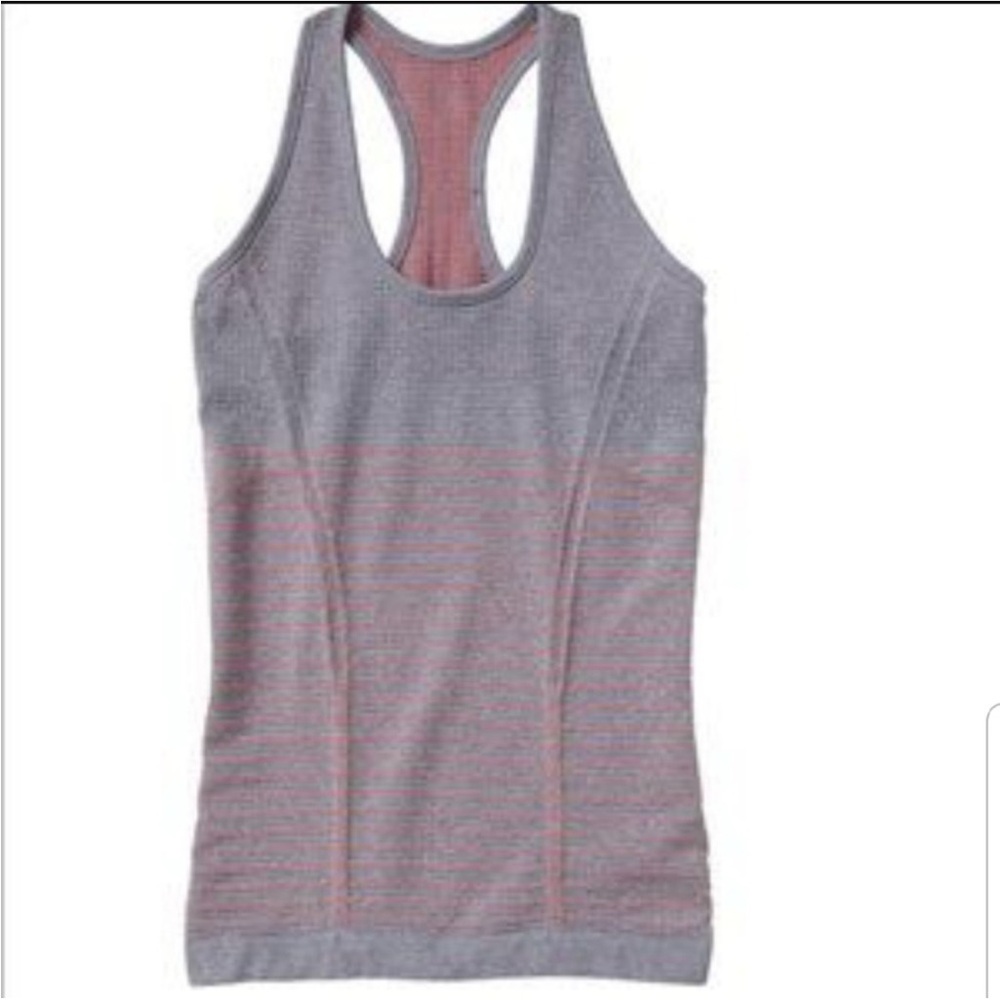 Athleta Fastest Track Tank Striped Size Medium